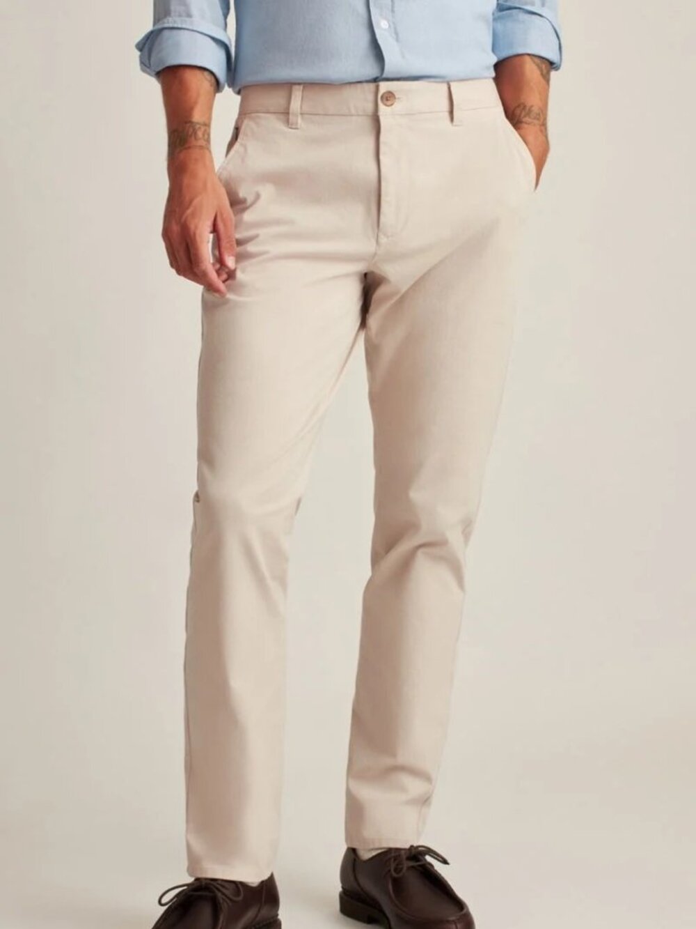Bonobos Oat Milk Slim Stretch Washed 2.0 Chino Pants/7235